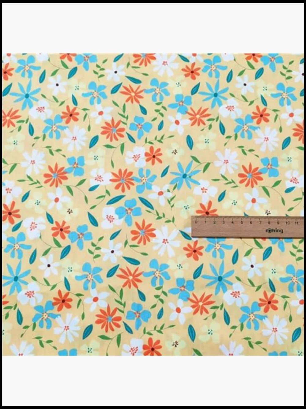 42Pcs 10x10 Quilting Cotton Fabric Squares Precut Layer Cake Floral Multi-Color
